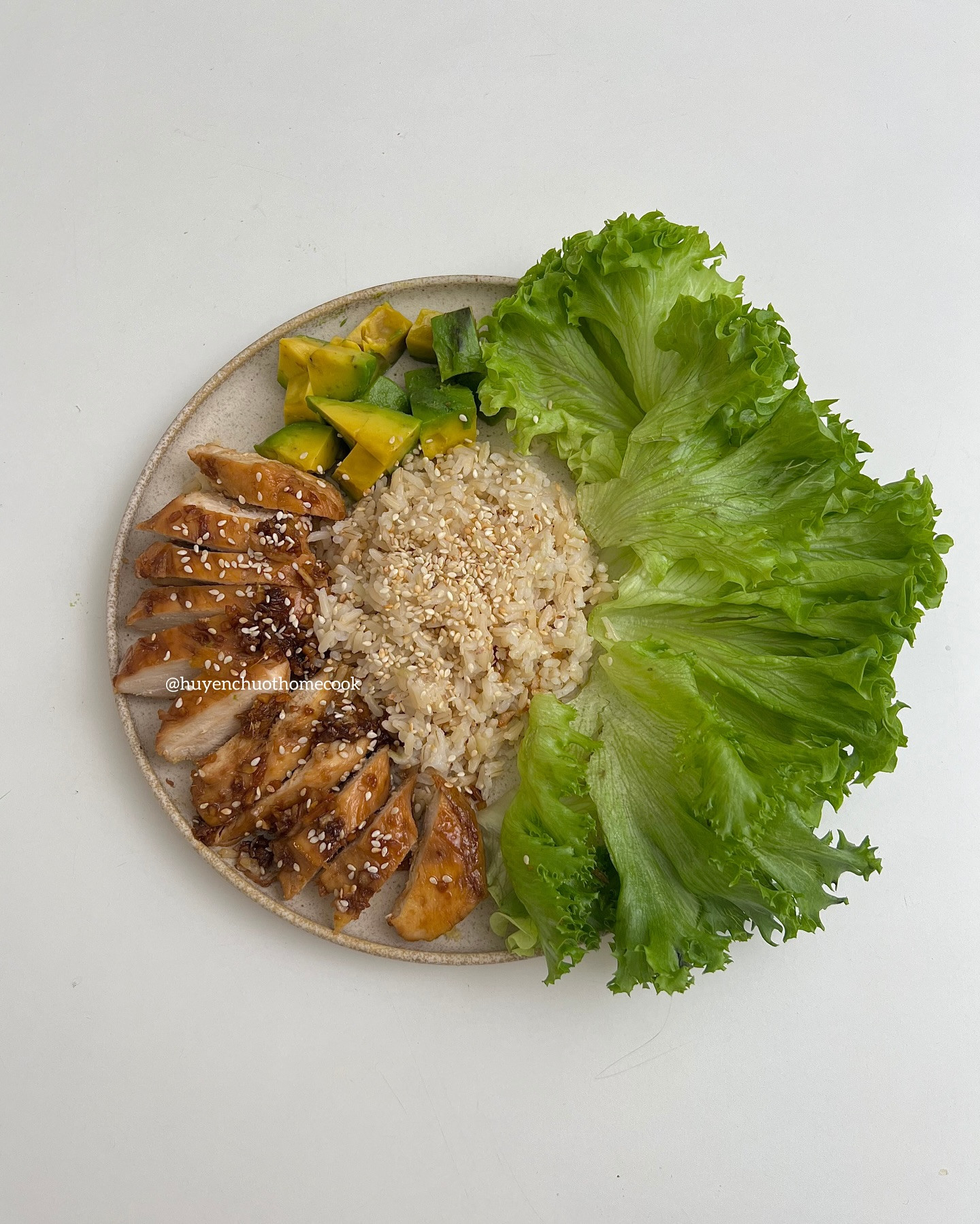 ✿ Cơm Ức gà sốt teriyaki ✿