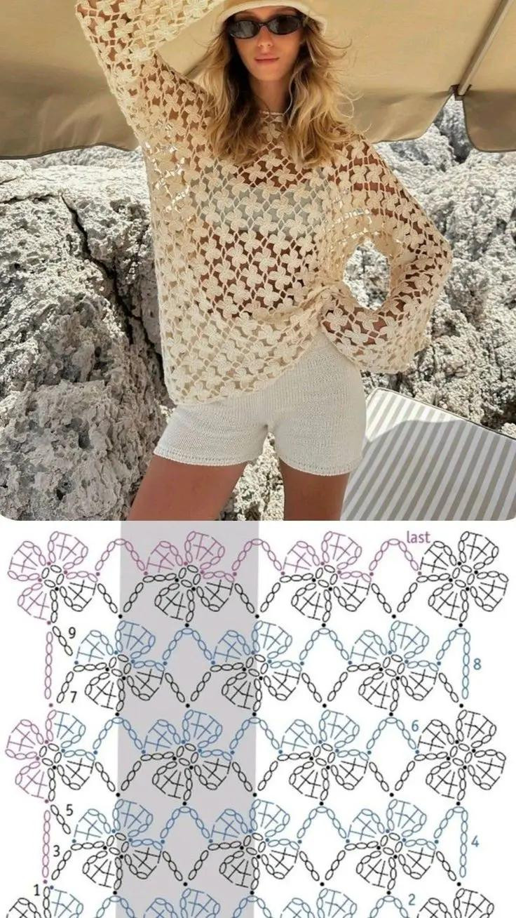 Cozy Crochet Beach Sweater Pattern for Summer Days