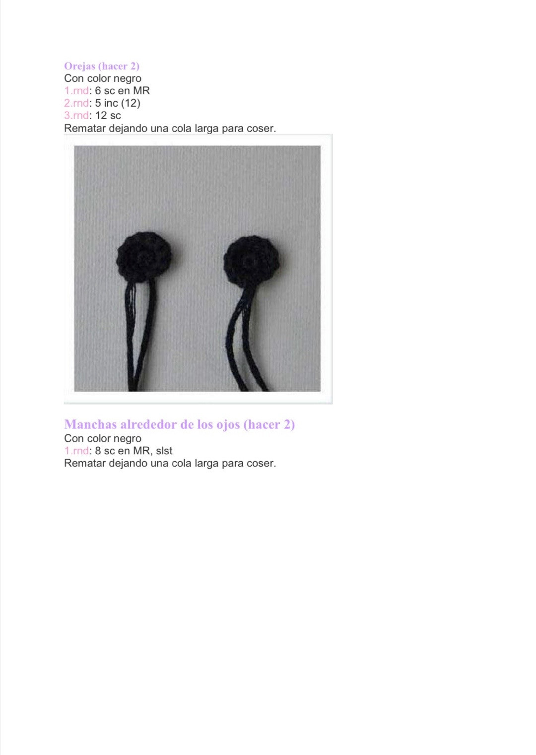 Crea tu propio panda amigurumi con este patrón gratuito