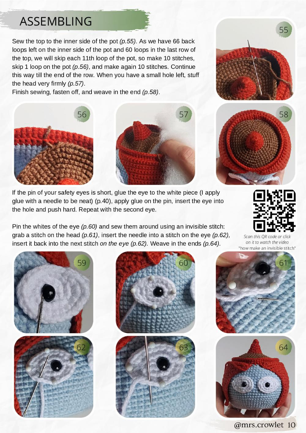 Create a Cute Sally Succulent with This Crochet Pattern PDF