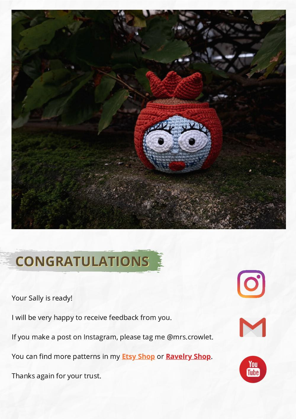 Create a Cute Sally Succulent with This Crochet Pattern PDF