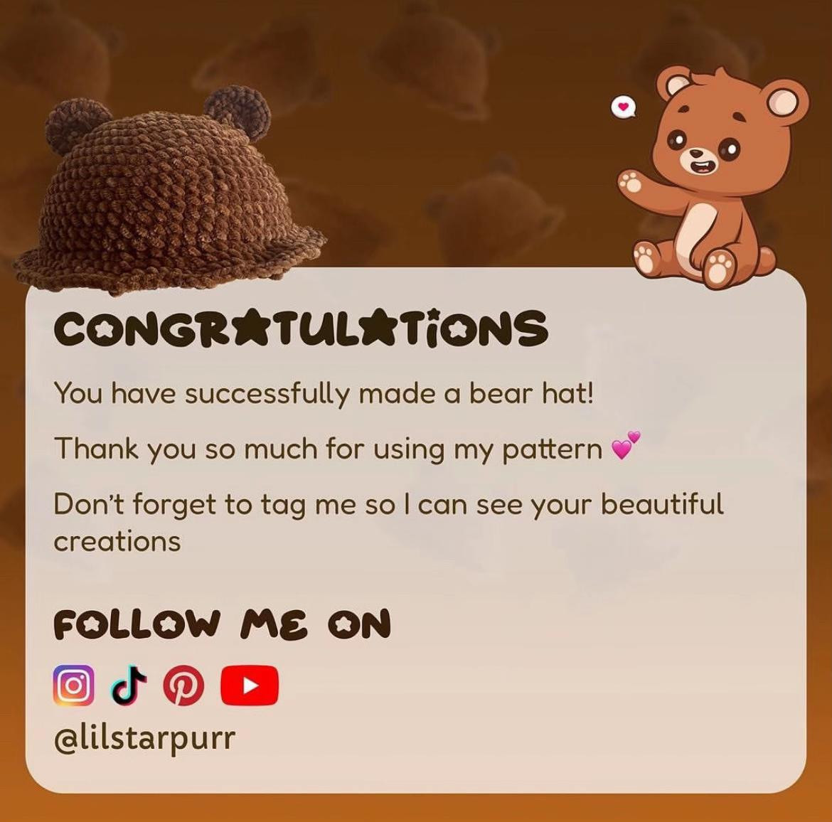 Create Your Own Adorable Teddy Bear Crochet Hat Pattern