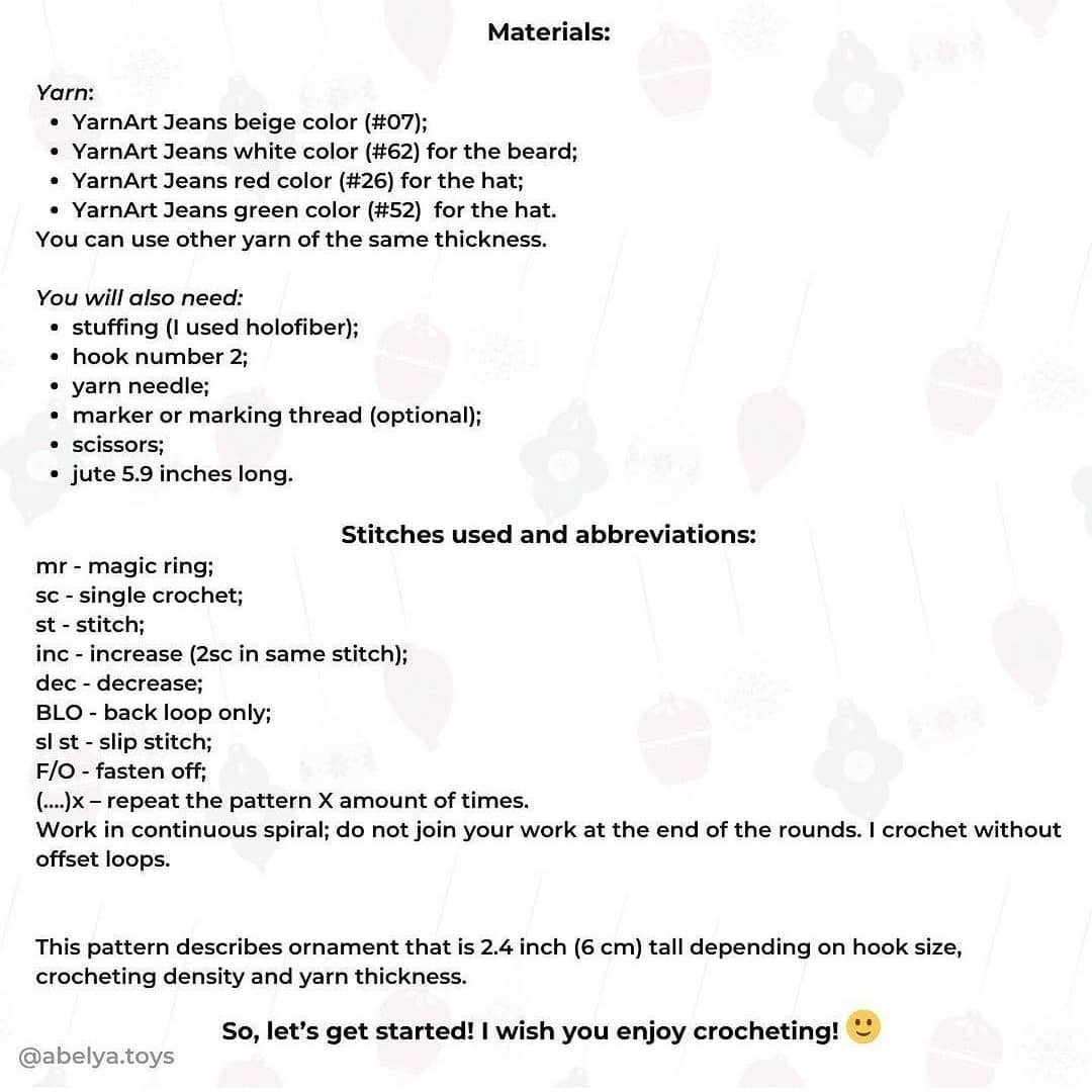 Create Your Own Festive Christmas Gnome with This Free Crochet Pattern