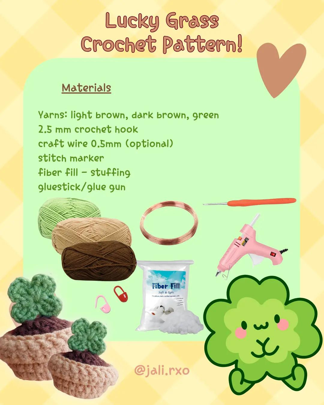Create Your Own Lucky Grass Crochet Pattern with This Easy Guide