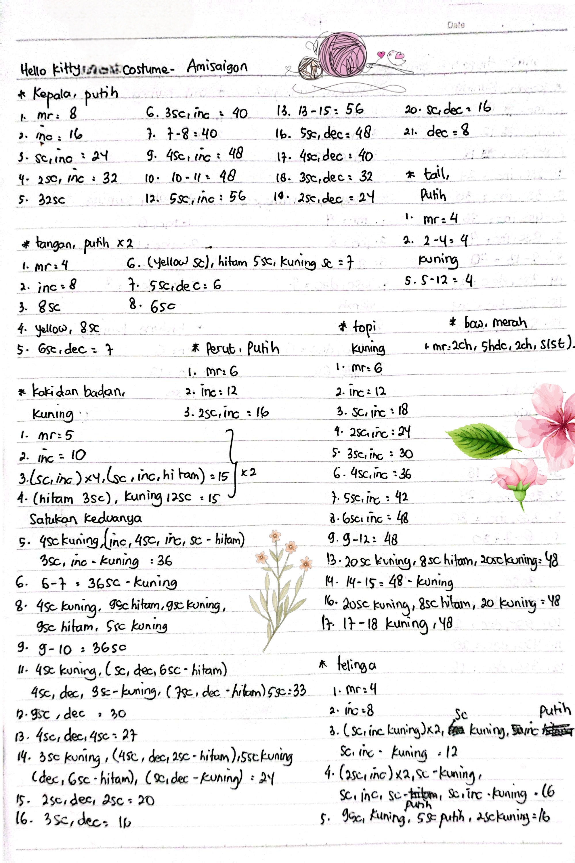 Crochet Amigurumi Tiger Outfit for Adorable Dolls