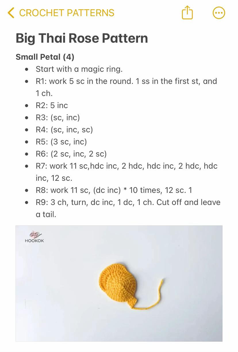 Crochet Bouquet Pattern: Create Beautiful Thai Roses