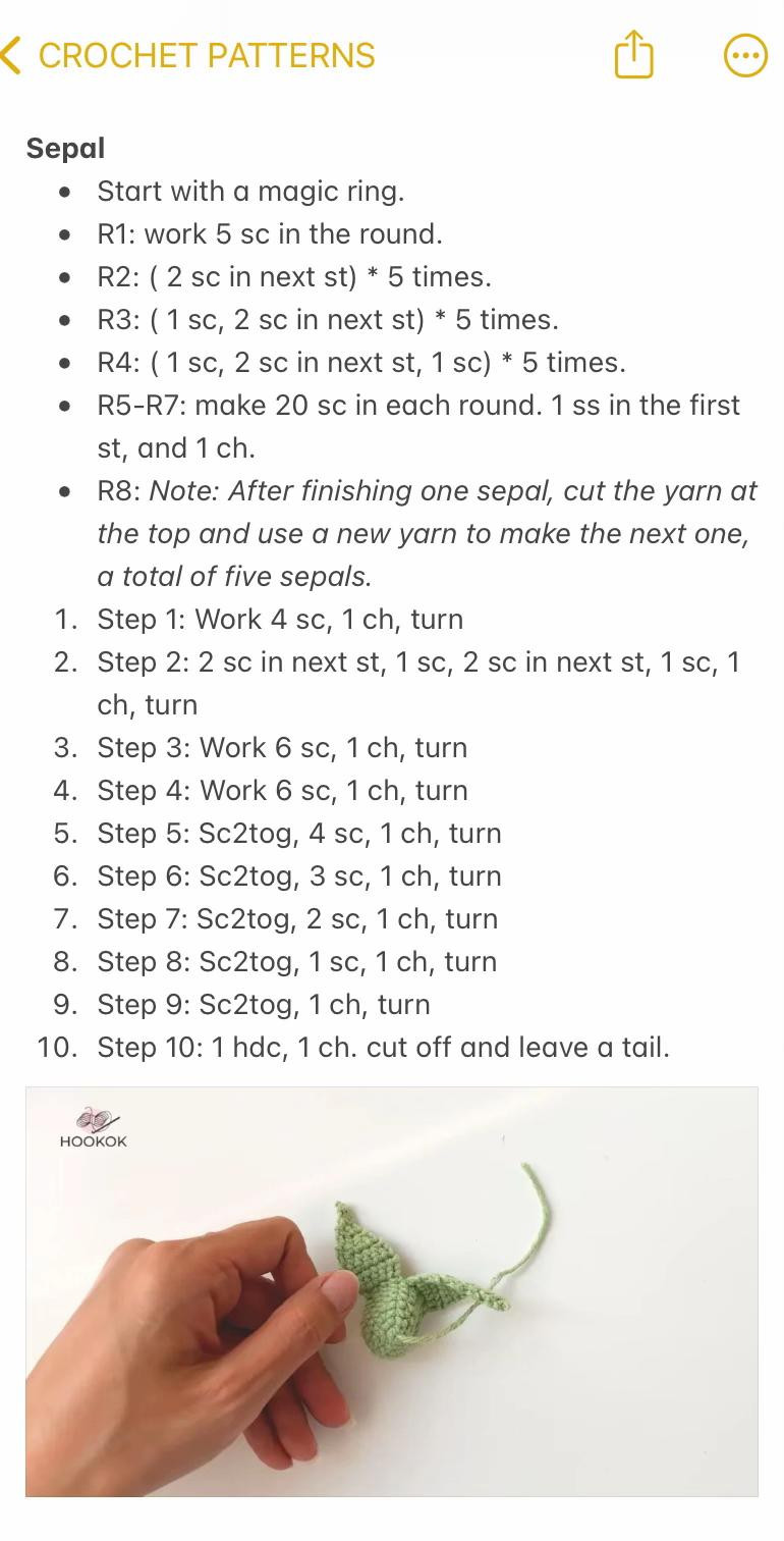 Crochet Bouquet Pattern: Create Beautiful Thai Roses