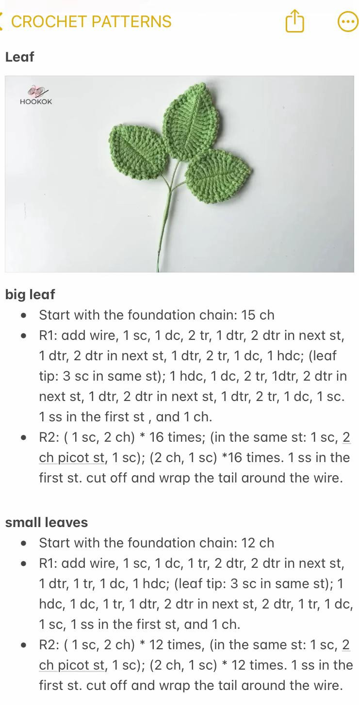 Crochet Bouquet Pattern: Create Beautiful Thai Roses