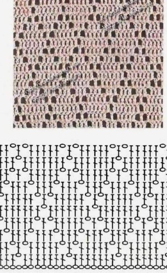 Crochet Box Stitch Pattern Chart for Beginners