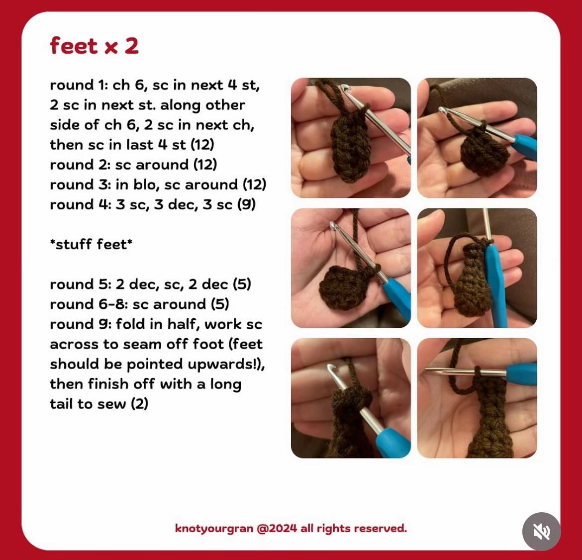 Crochet Candy Cane Pattern with Cute Smiley Face