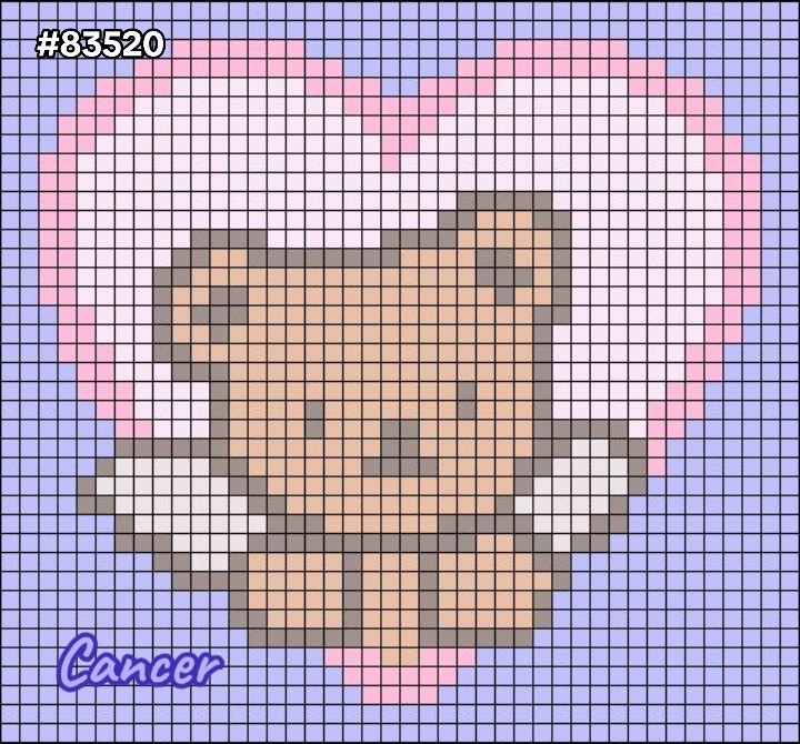 Crochet Chart: Cozy Cat with Wine and a Bottle