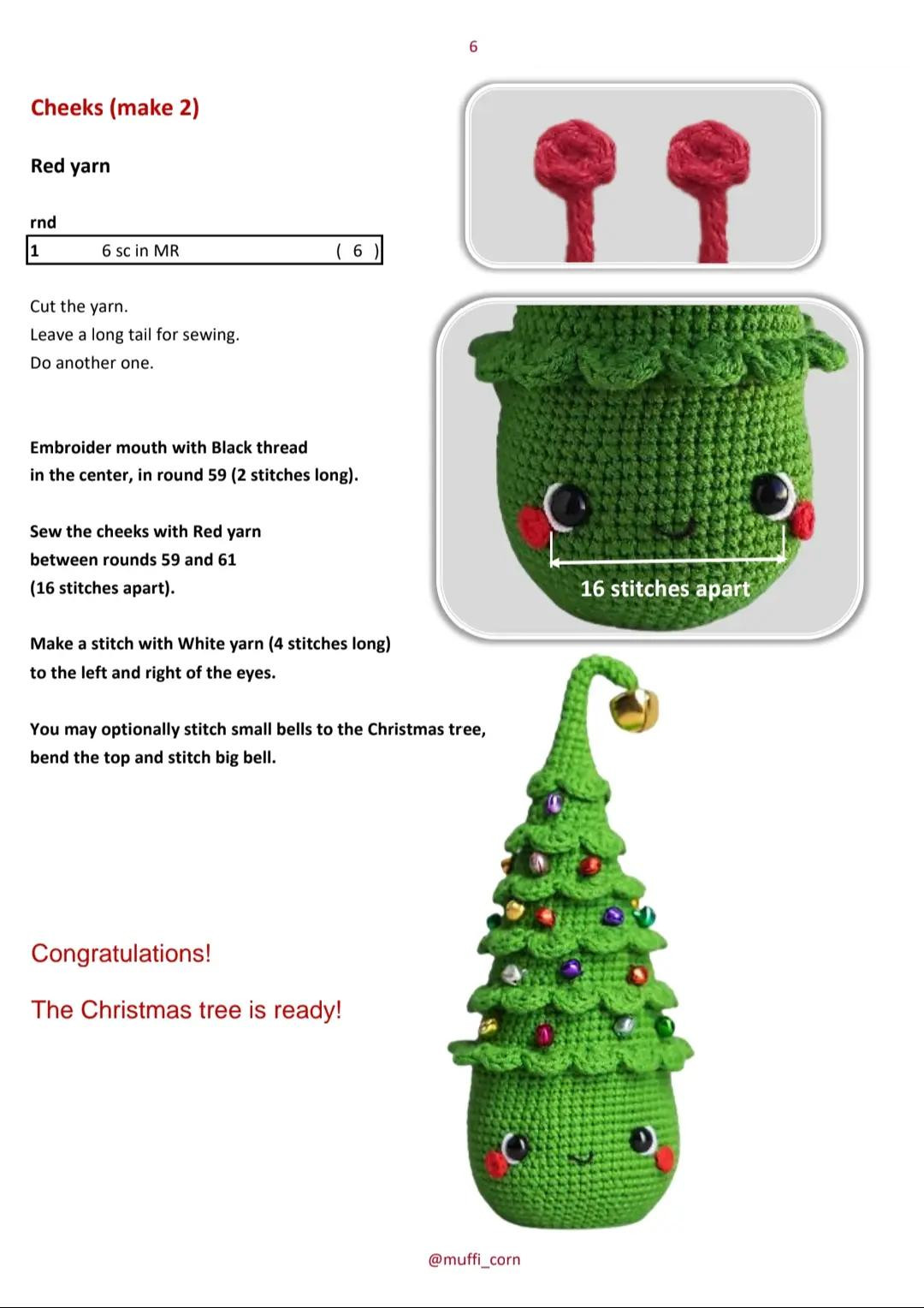 Crochet Christmas Decorations: Tree and Friends Pattern Collection