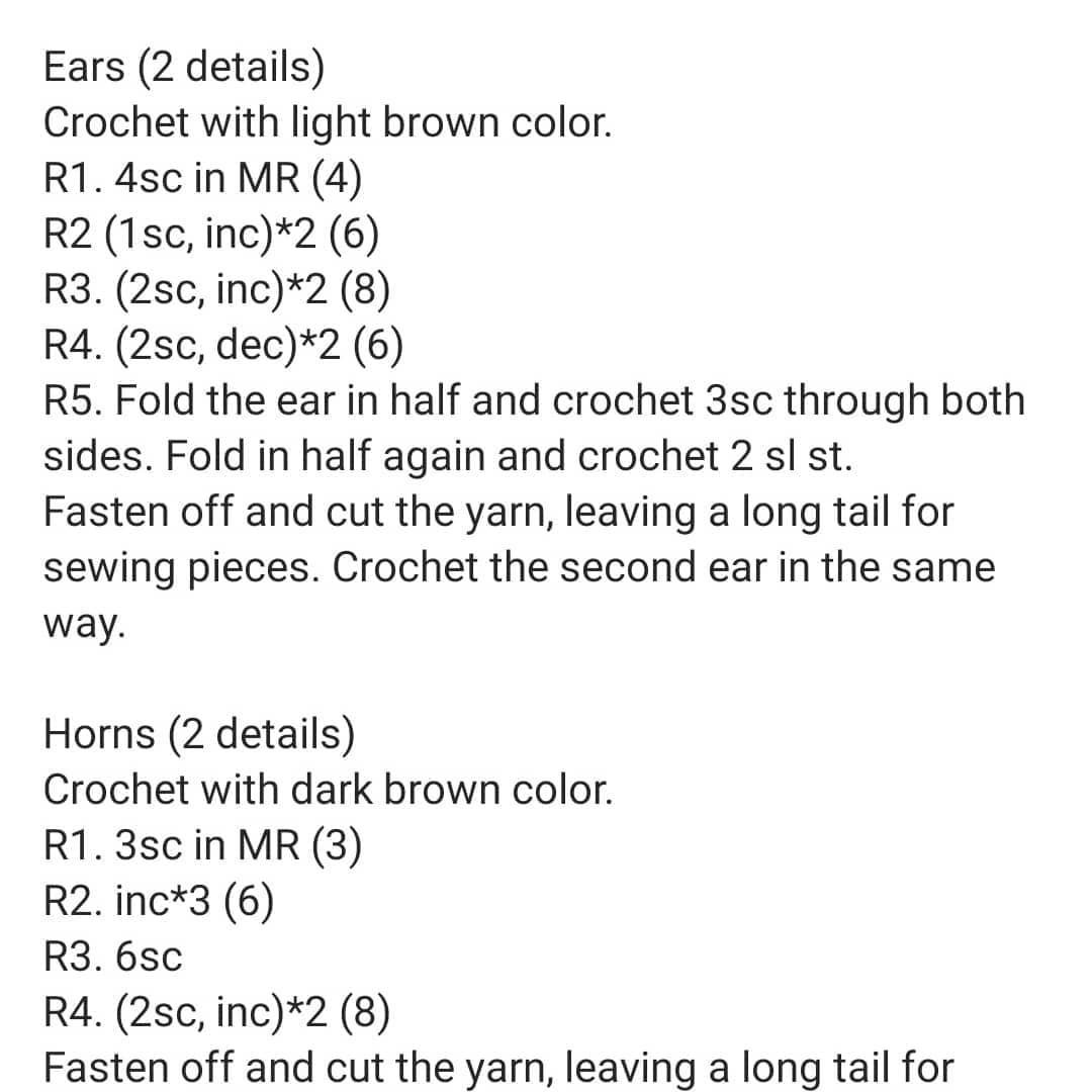 Crochet Cow Keychain Free Pattern for Craft Lovers