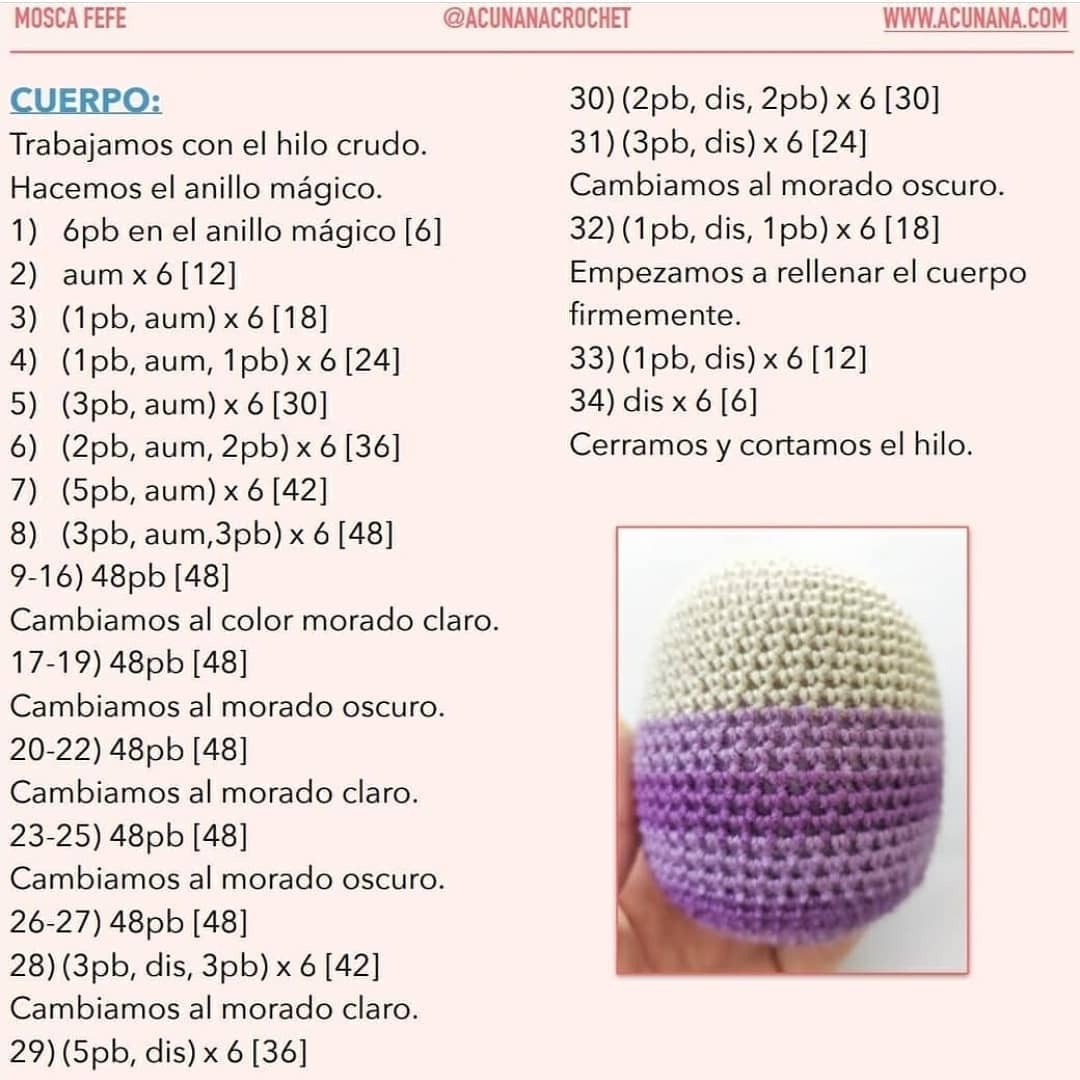 Crochet Cute Cartoon Character with Bowtie Free Pattern