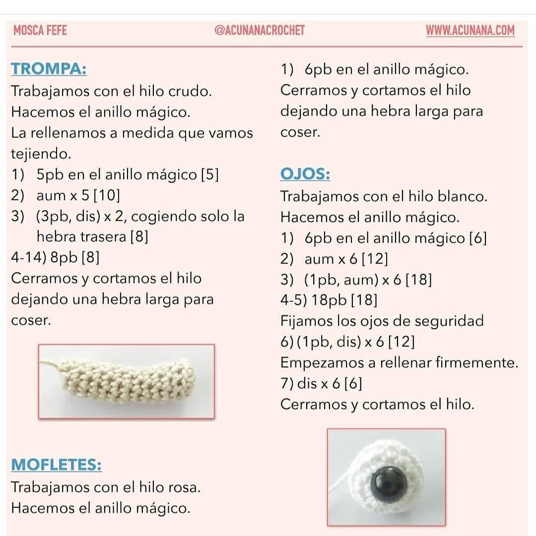 Crochet Cute Cartoon Character with Bowtie Free Pattern