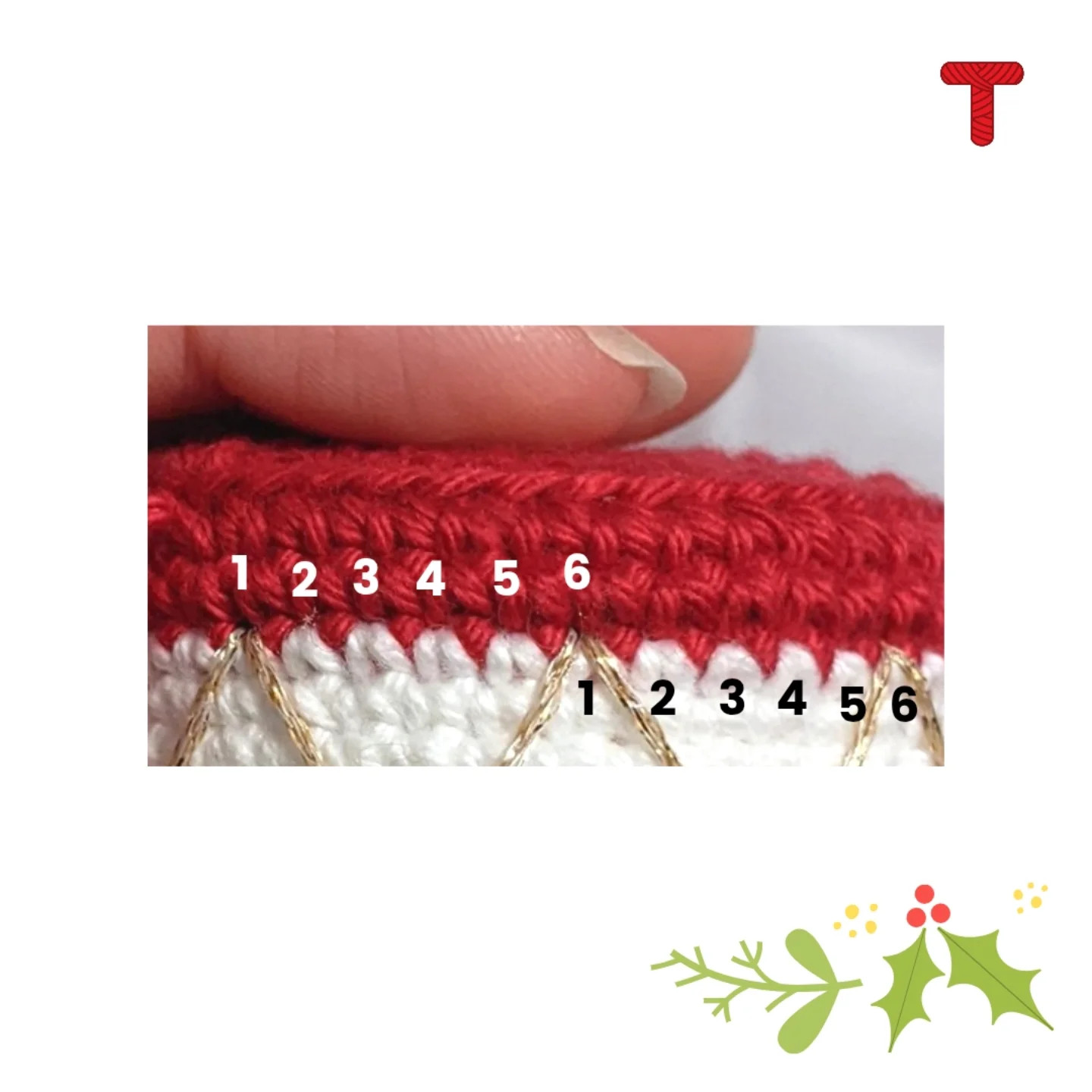 Crochet Drum Christmas Ornament Pattern - Free and Easy Tutorial