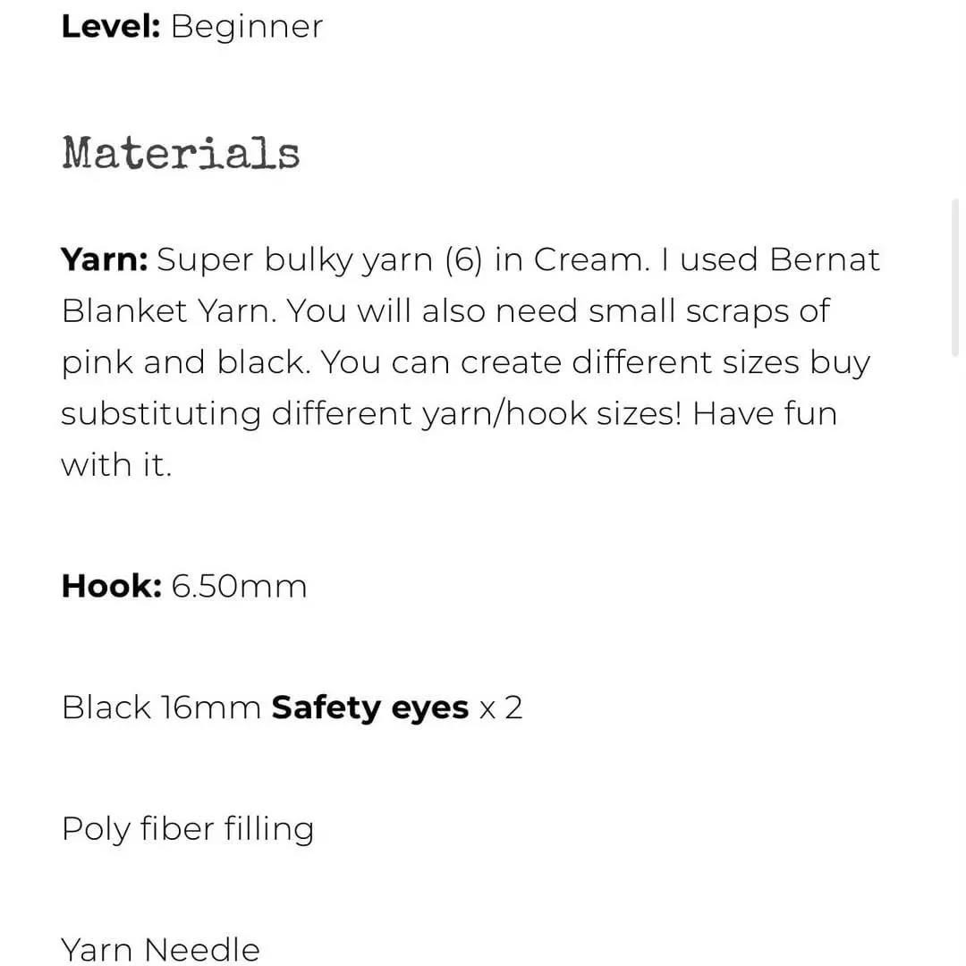 Crochet Dumpling Amigurumi Pattern for Beginners