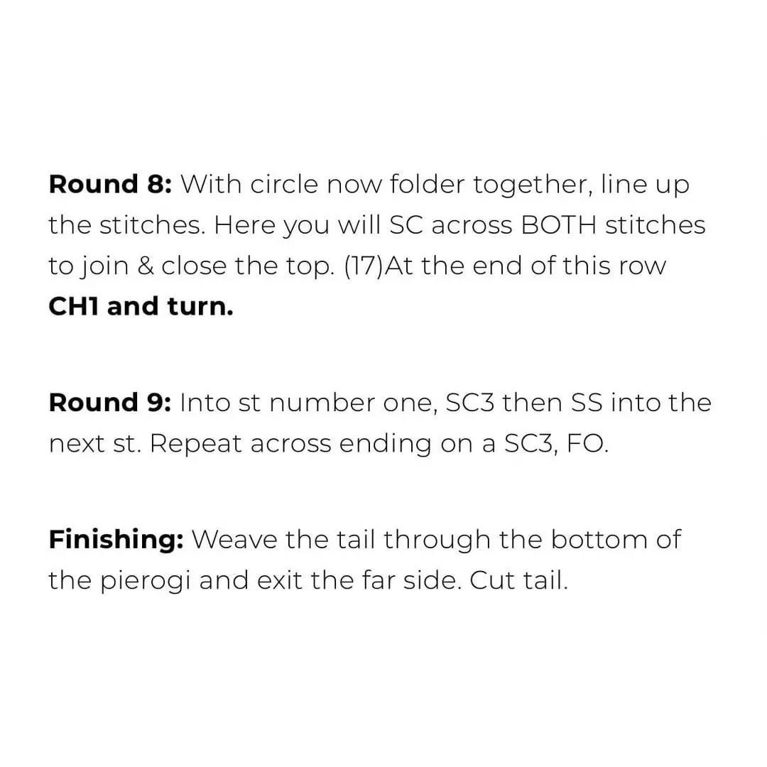 Crochet Dumpling Amigurumi Pattern for Beginners
