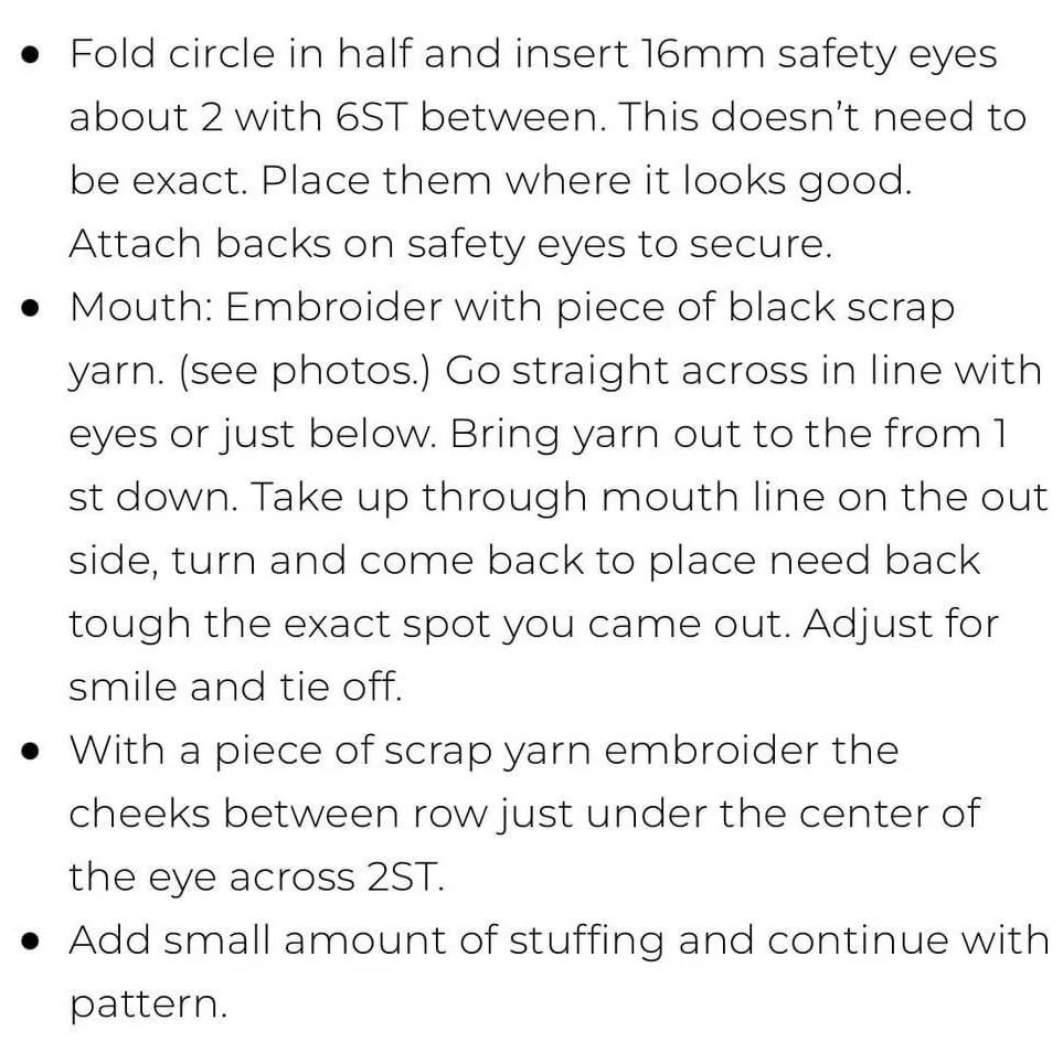 Crochet Dumpling Amigurumi Pattern for Beginners