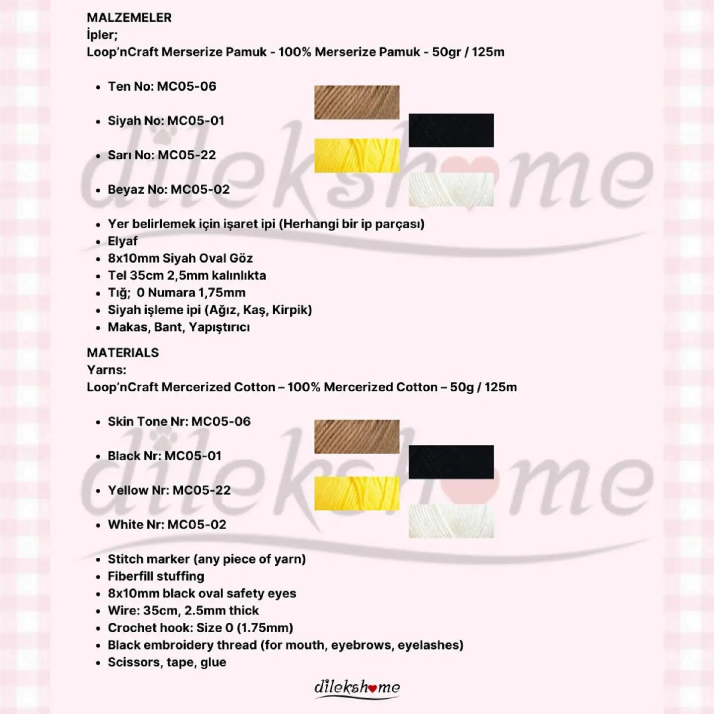 Crochet Esmerella Doll Free Pattern - Last Part Tutorial