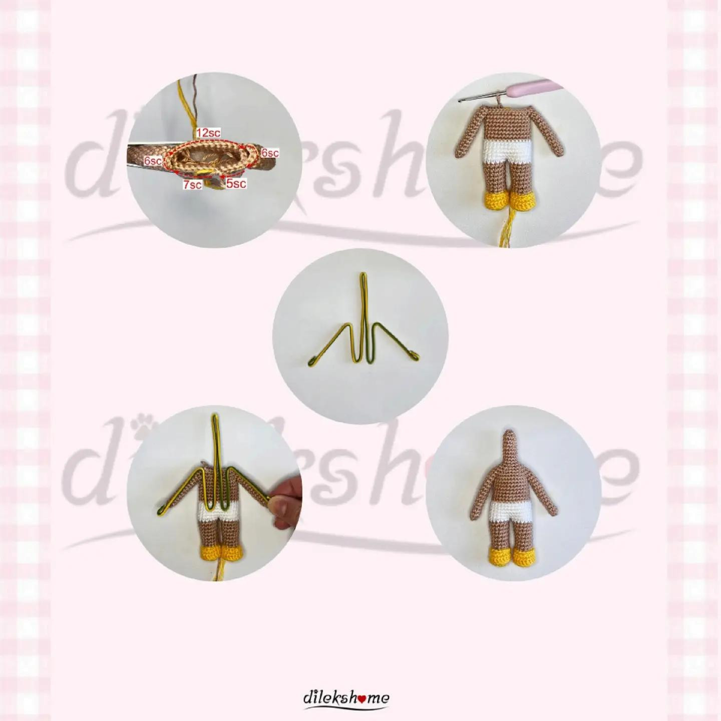 Crochet Esmerella Doll Free Pattern - Last Part Tutorial