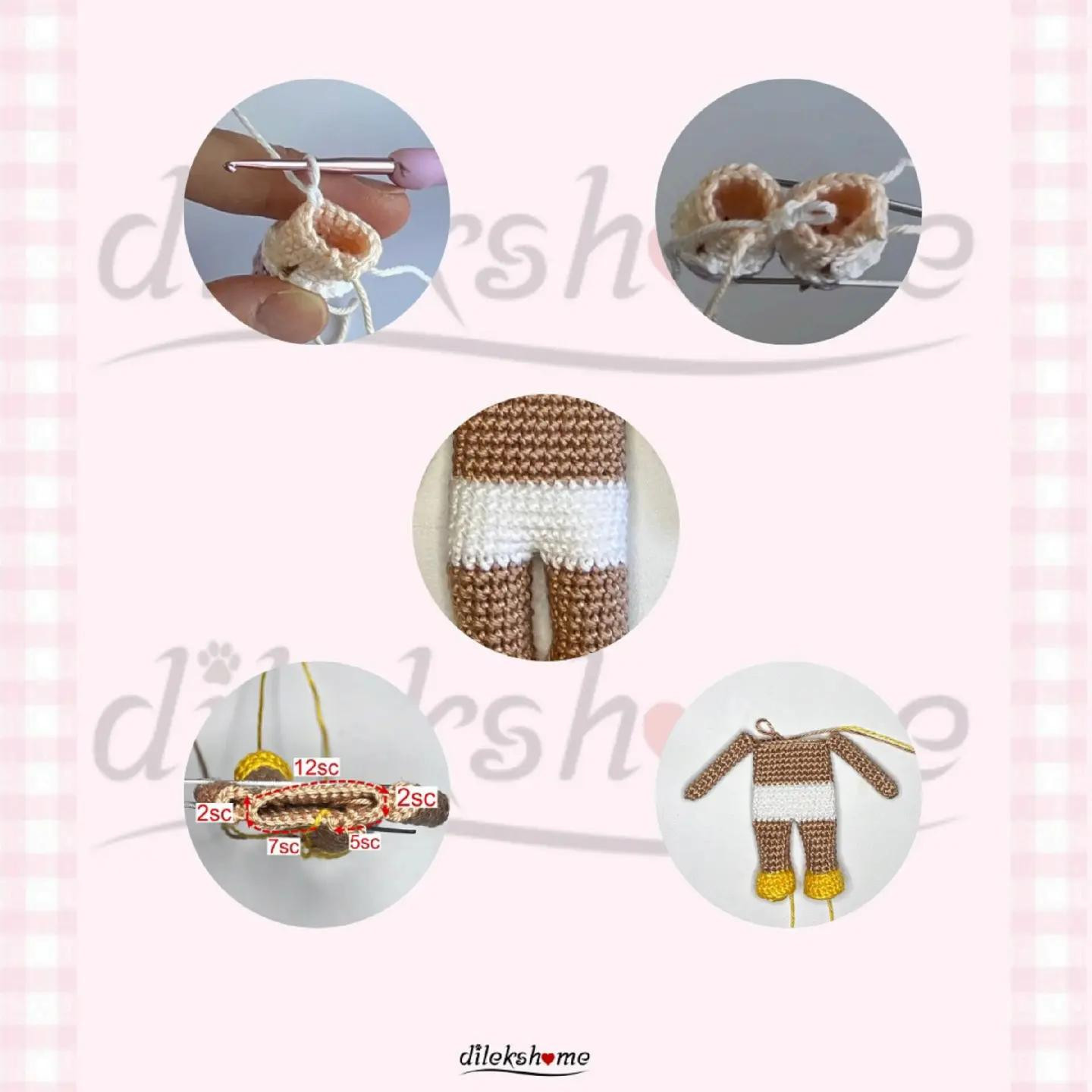Crochet Esmerella Doll Free Pattern - Last Part Tutorial
