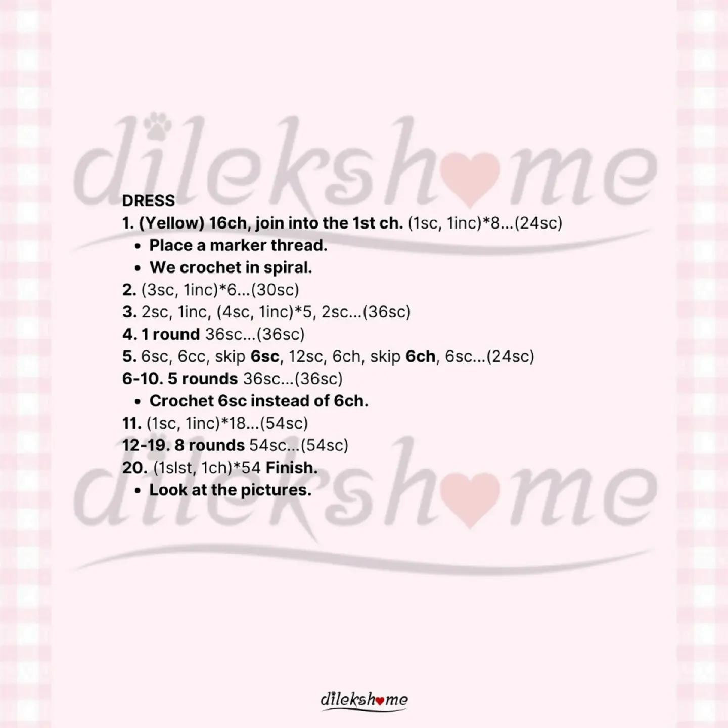 Crochet Esmerella Doll Free Pattern - Last Part Tutorial