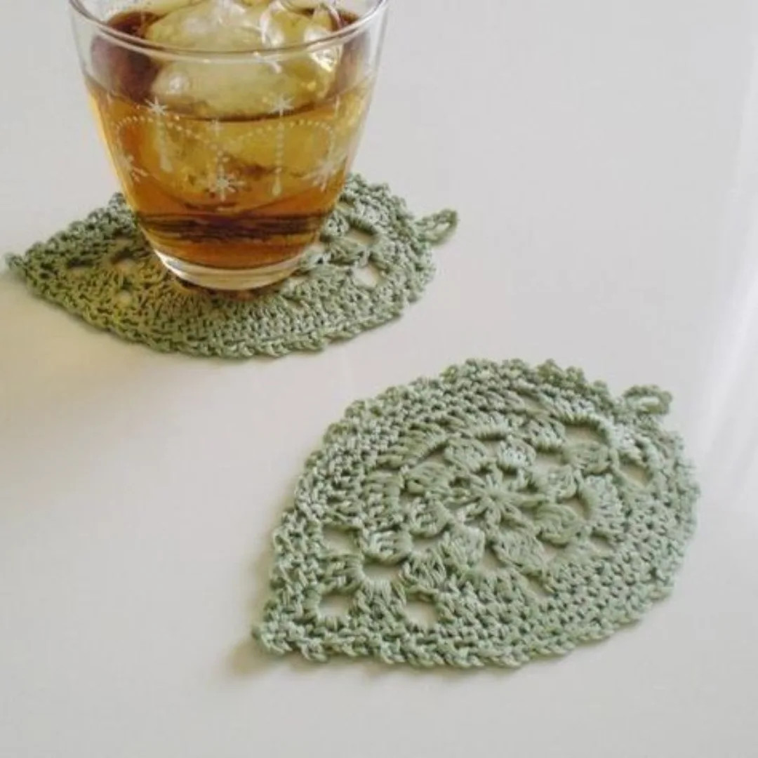 Crochet Flower Coaster Set for Your Morning Coffee
