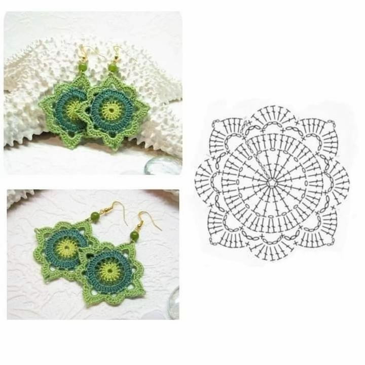 Crochet Flower Earrings Pattern: Elegant and Easy DIY Accessory
