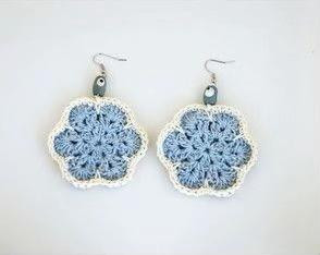 Crochet Flower Earrings Pattern: Elegant and Easy DIY Accessory