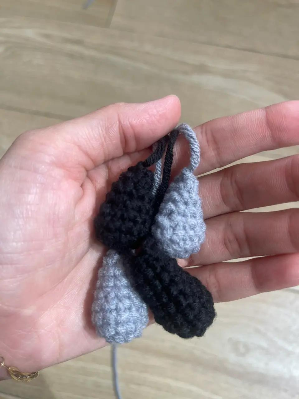 Crochet Gothic Teddy Bear Amigurumi Pattern