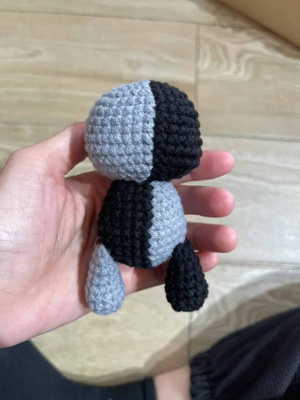 Crochet Gothic Teddy Bear Amigurumi Pattern