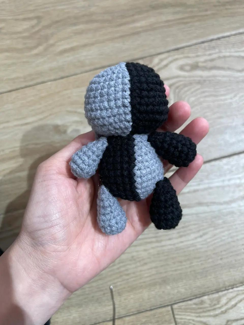 Crochet Gothic Teddy Bear Amigurumi Pattern