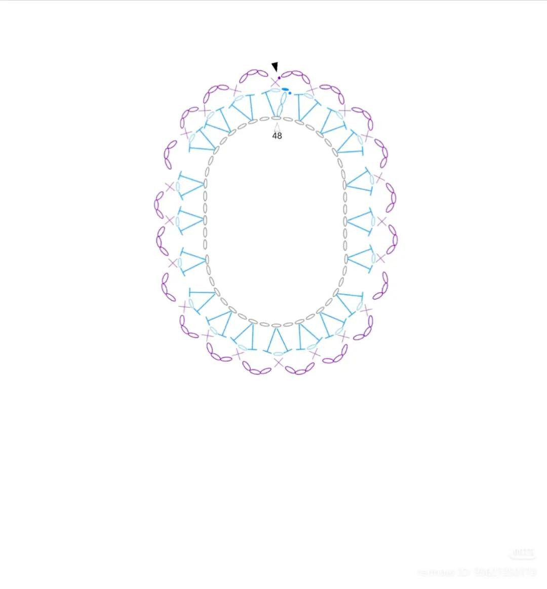 Crochet Letters 'SO' with Daisy Background
