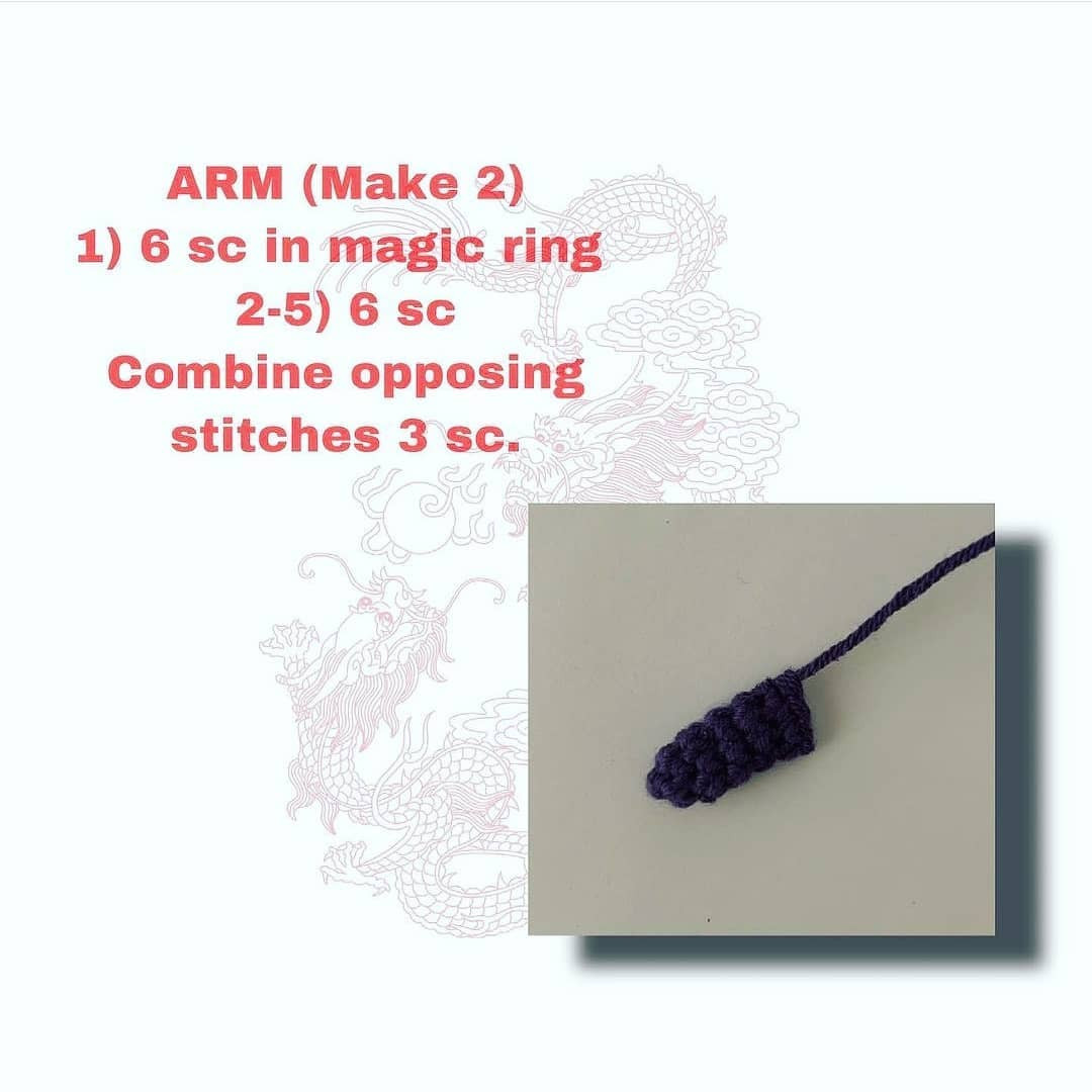 Crochet Little Timo Dragon Pattern Free Download