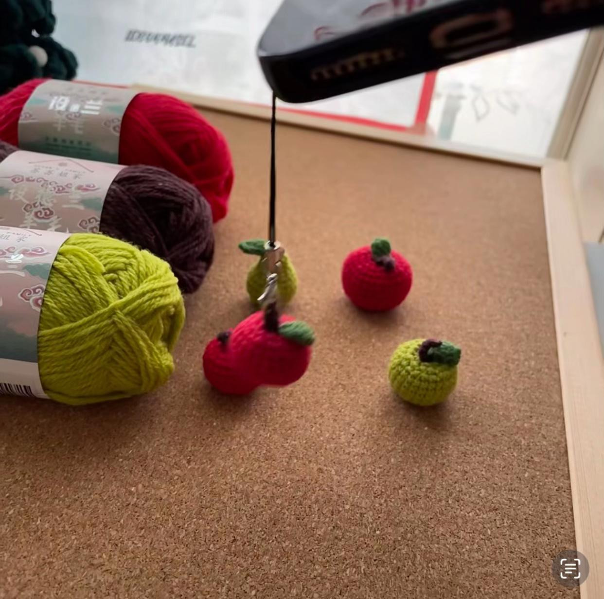 Crochet Mini Fruits Using Vibrant Yarn Colors for a Fun Project