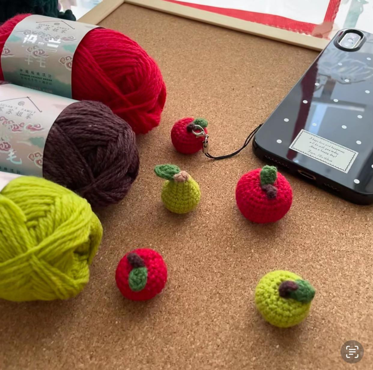 Crochet Mini Fruits Using Vibrant Yarn Colors for a Fun Project