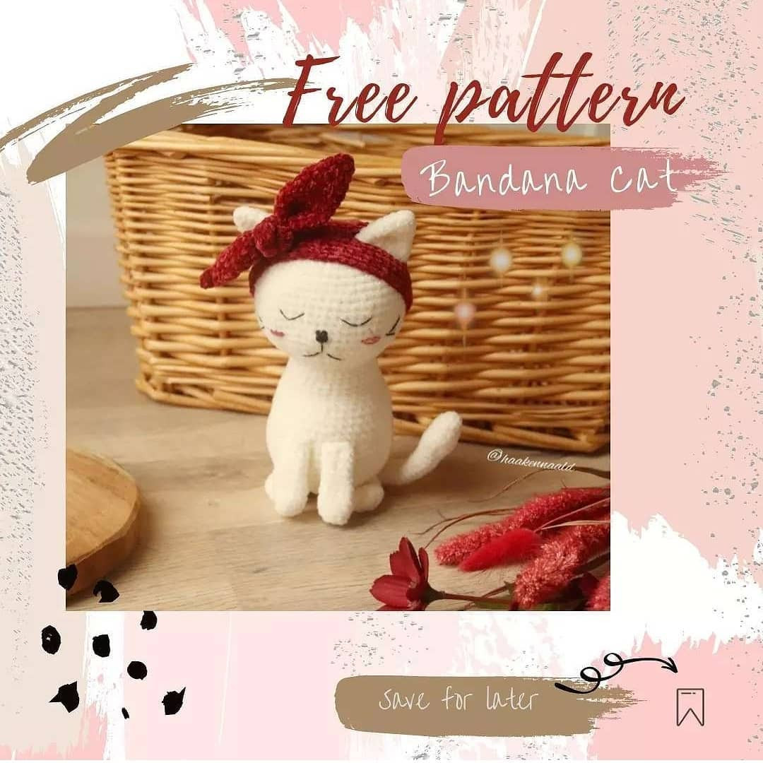 Crochet Pattern for Adorable Cats with Headbands