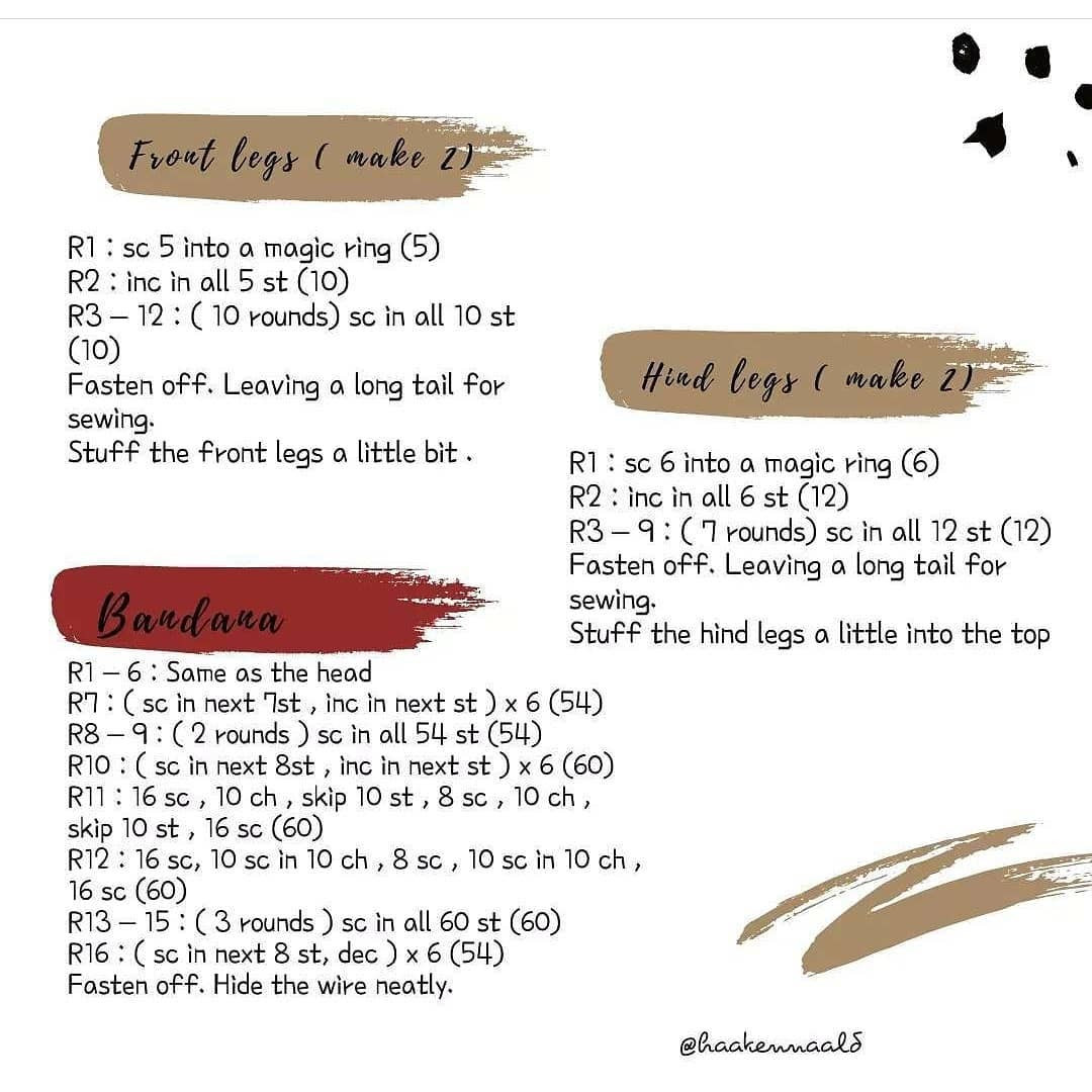 Crochet Pattern for Adorable Cats with Headbands