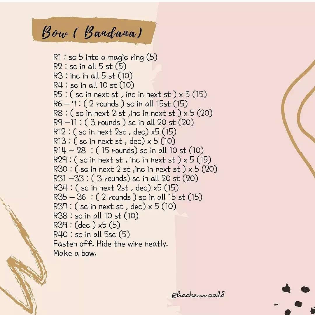 Crochet Pattern for Adorable Cats with Headbands