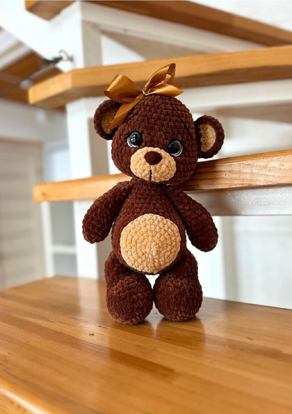 Crochet Pattern for Adorable Teddy Bear Toy