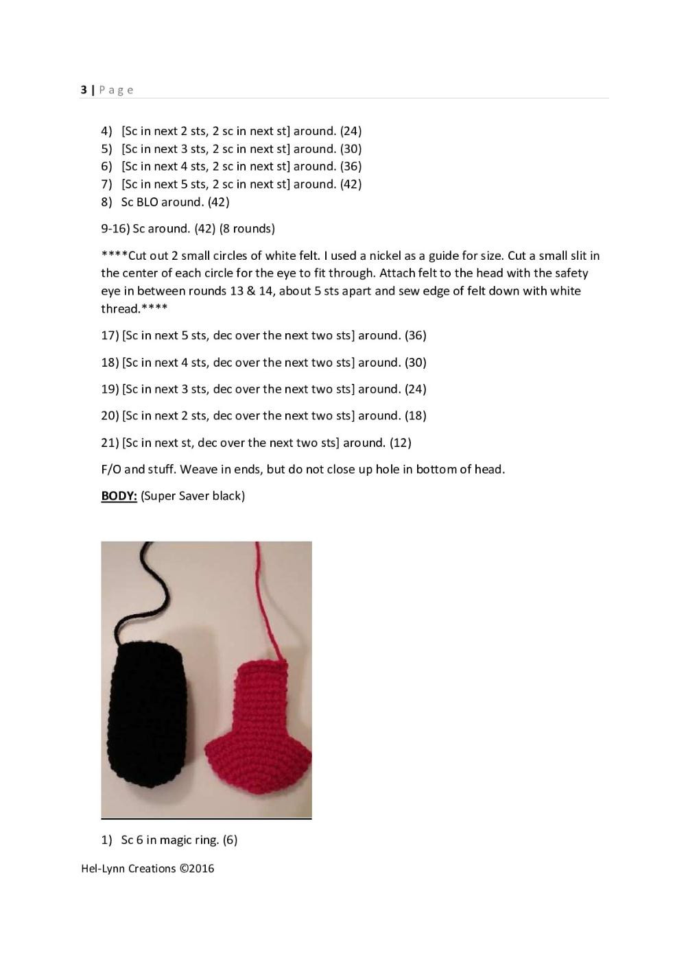 Crochet Pattern for Beast Boy from Teen Titans