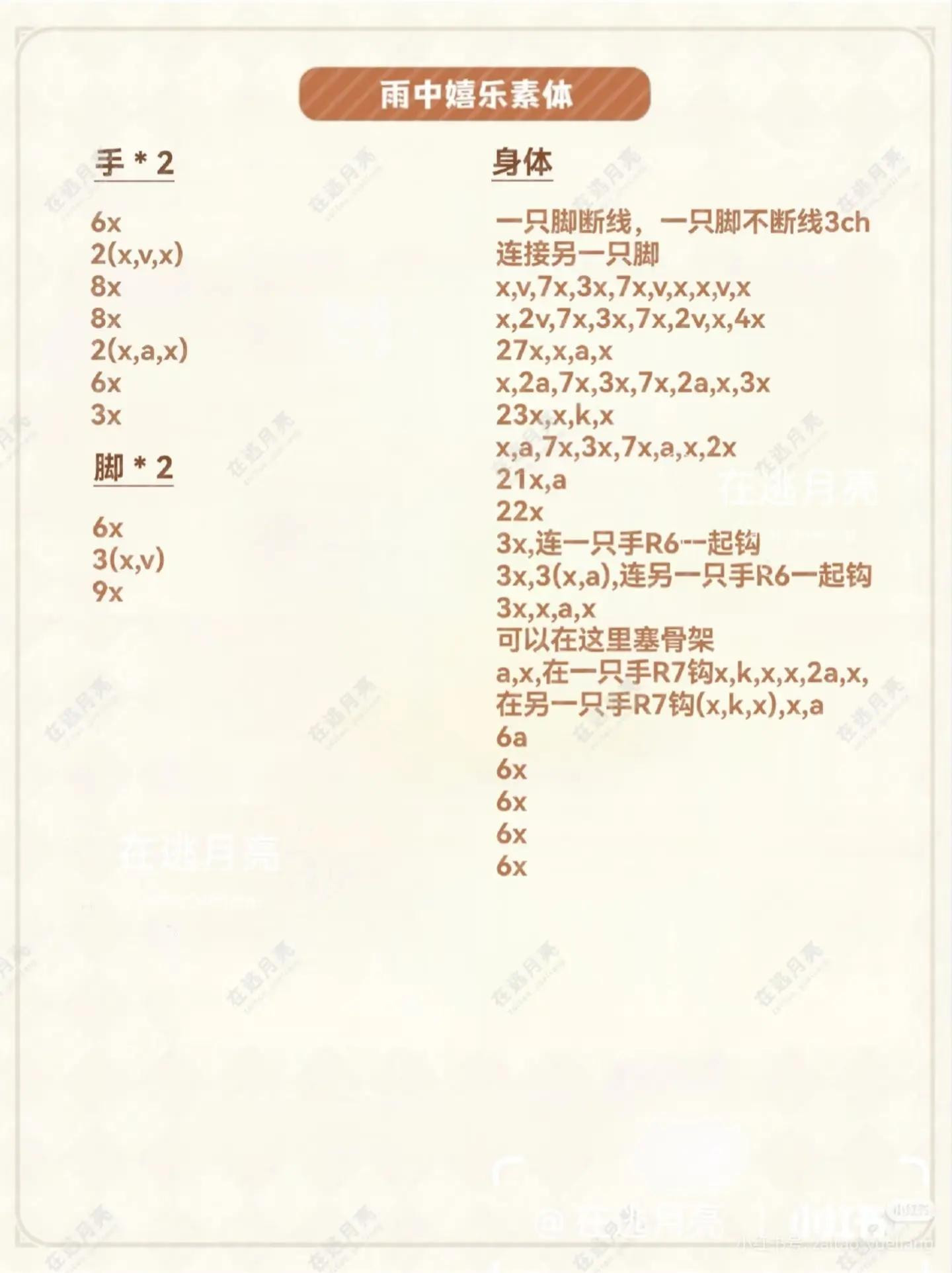 Crochet Pattern for Cute Hooded Bunny Figurine