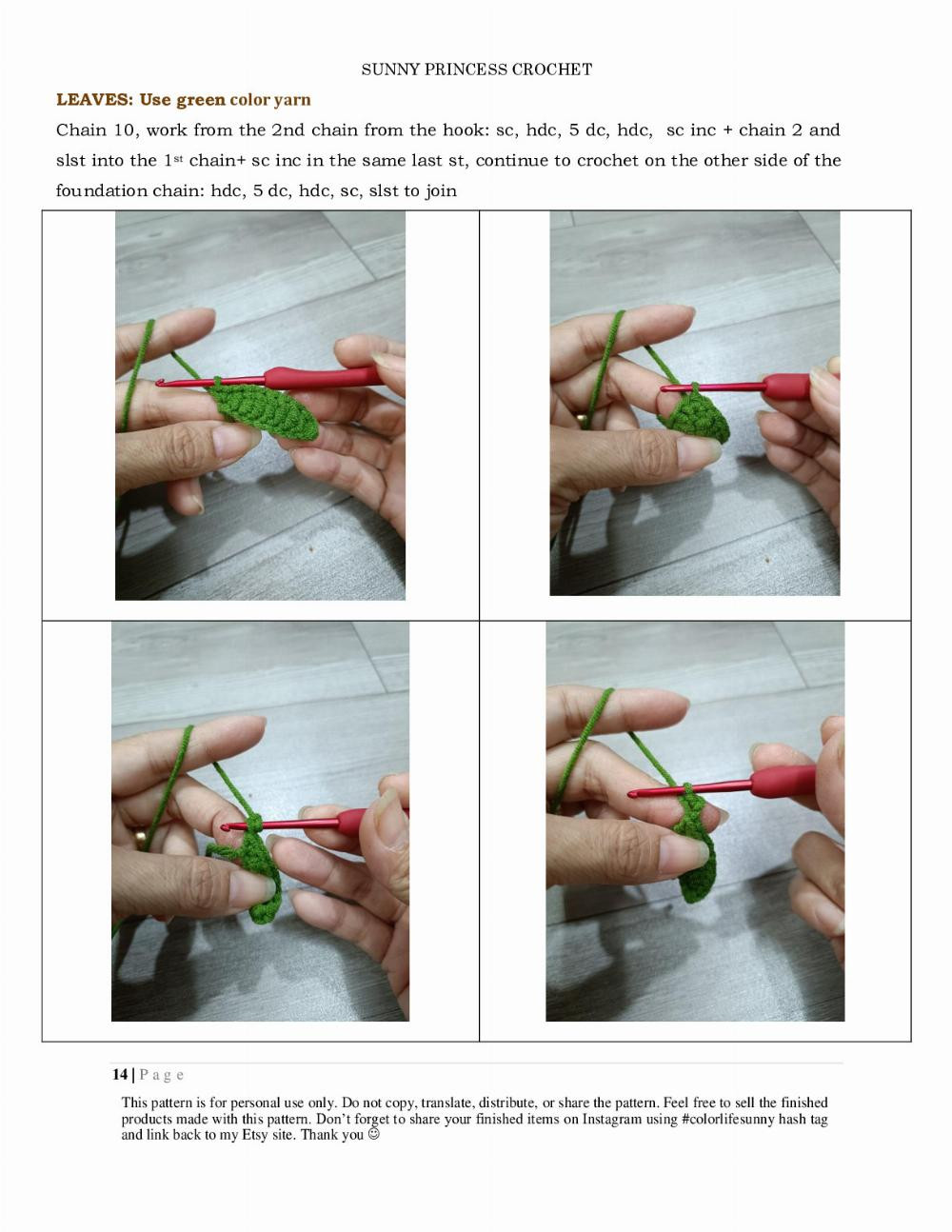 Crochet Pattern for Cute Stitch Shoulder Bag with Flowers