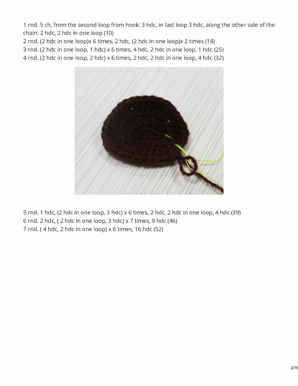 Crochet Pattern for Easter Nest with Snowdrops and Egg Decoration