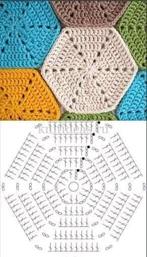 Crochet Pattern for Floral Motif Cushion Cover