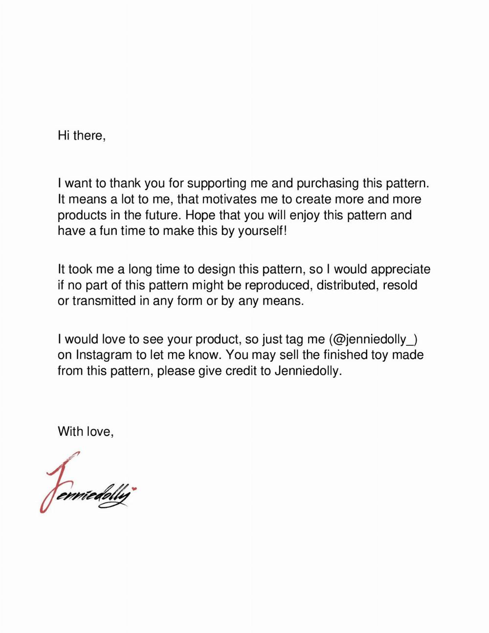 Crochet Pattern for Harley Quinn Pig Plush Toy