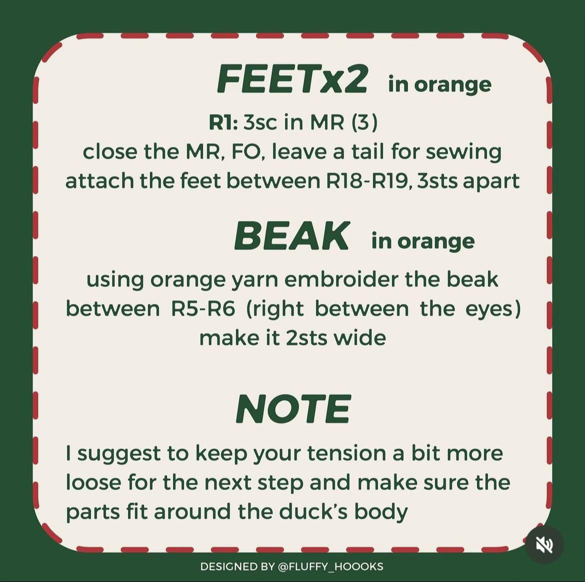 Crochet Pattern for Quacking Christmas Tree Amigurumi
