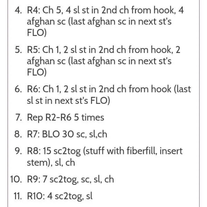 Crochet Pattern for Realistic Lotus Flower Design