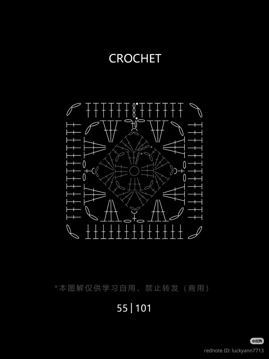 Crochet Pattern for Stylish Black and White Shoulder Bag